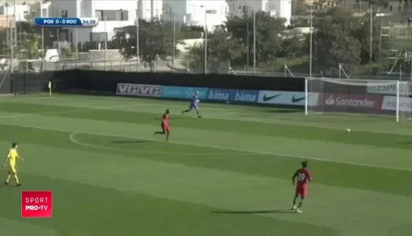 ACUM LIVE VIDEO Romania U18 1-0 Portugalia U18 | Ianis Stoica deschide scorul dupa o eroare a portarului! EXCLUSIV pe www.sport.ro