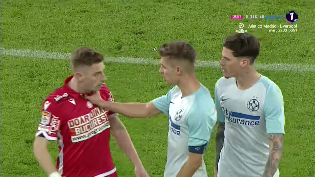 Aroganta lui Lazar a declansat NEBUNIA! I-a aplaudat pe stelisti, care au aruncat cu scaune dupa el! Tanase i-a pus mana in gat, apoi meciul s-a oprit! Filmul complet al minutelor demente din derby