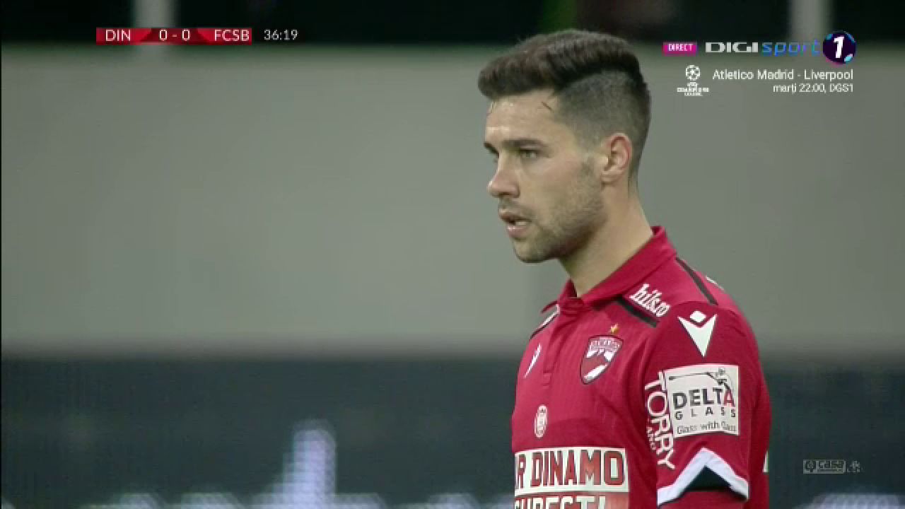 A fost la un pas sa fie dat afara, acum e ZEU pentru zidul alb-rosu dupa ce a marcat un supergol cu FCSB! Cum a inscris Sin in derby_1