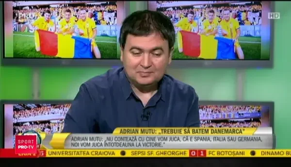 Mutu, reactie geniala in direct la PRO X cand l-a vazut pe Mironica uitandu-se in monitor: "Te uiti la golgeterii nationalei? Ia vezi cine-i pe primul loc!" :))