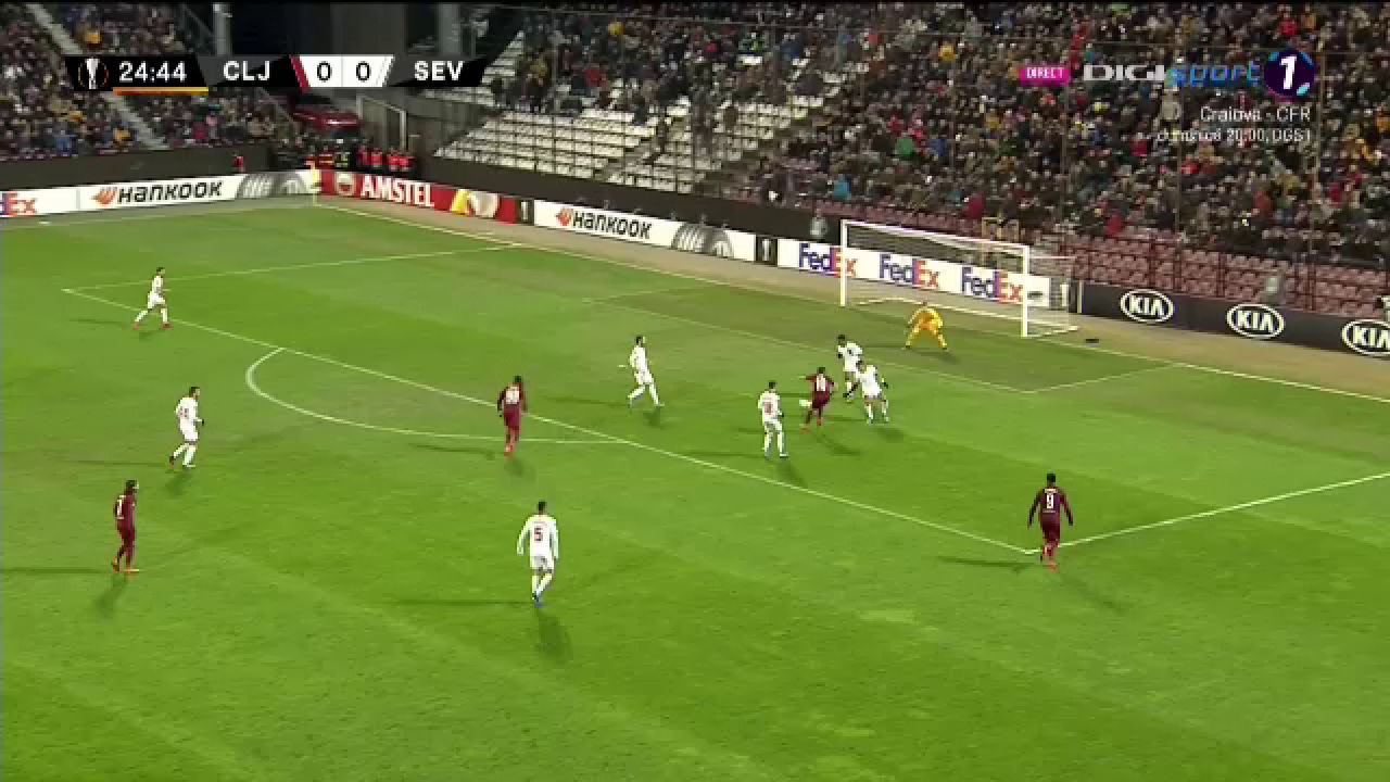 CFR CLUJ - SEVILLA 1-1 | CFR a marcat prin Deac din penalty! Sevilla a egalat la primul sut pe poarta din repriza a doua prin En-Nesyri! AICI TOT CE S-A INTAMPLAT_7