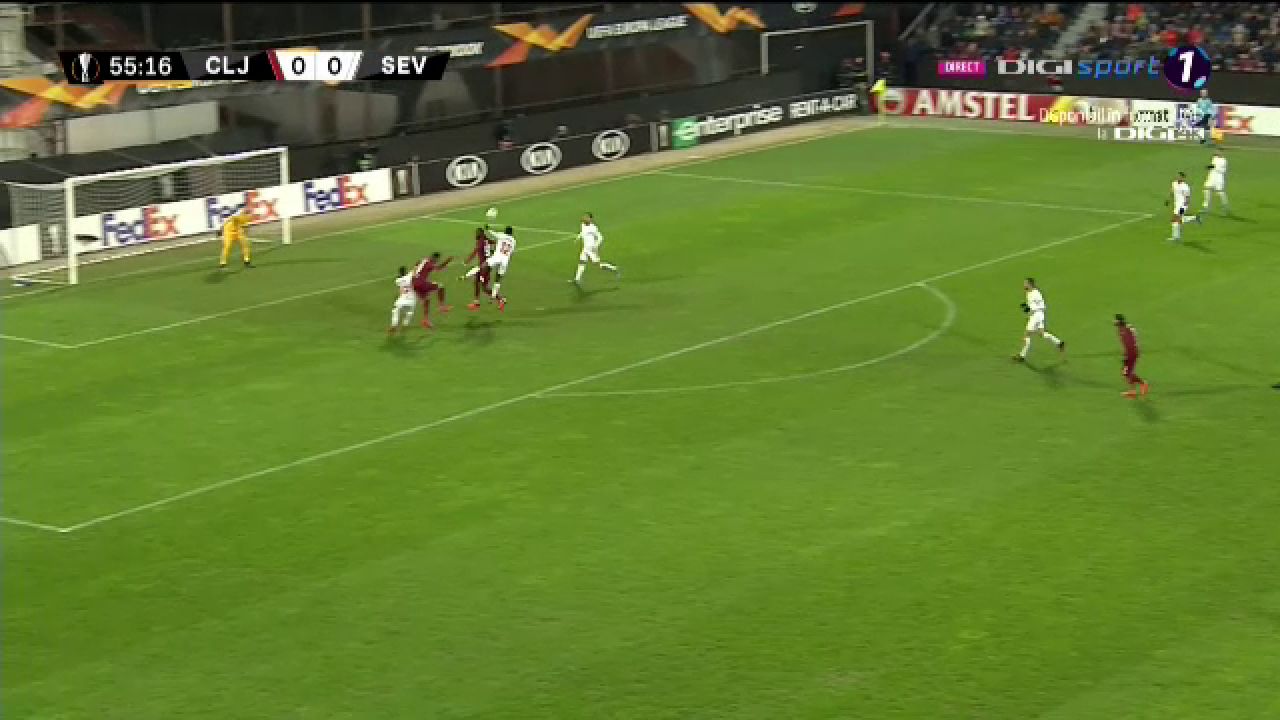CFR CLUJ - SEVILLA 1-1 | CFR a marcat prin Deac din penalty! Sevilla a egalat la primul sut pe poarta din repriza a doua prin En-Nesyri! AICI TOT CE S-A INTAMPLAT_13