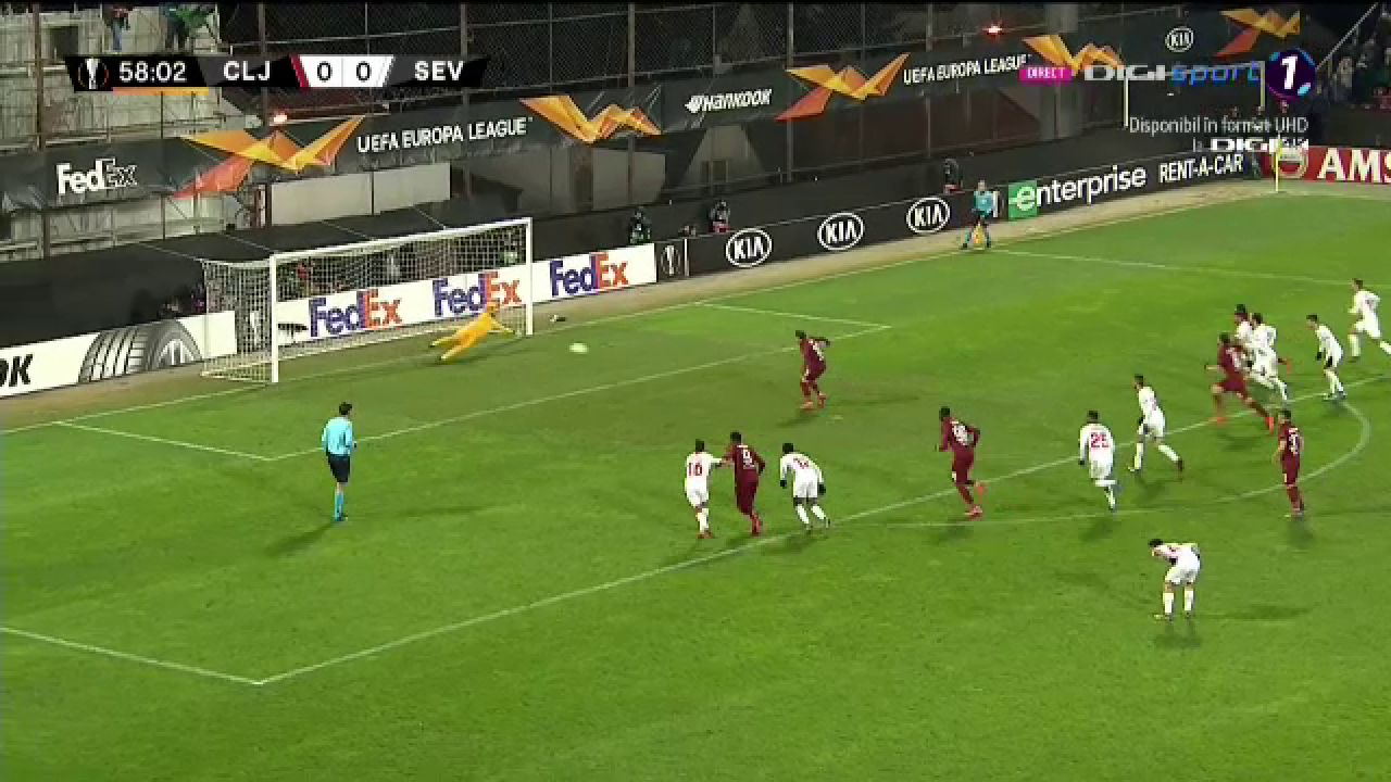 CFR CLUJ - SEVILLA 1-1 | CFR a marcat prin Deac din penalty! Sevilla a egalat la primul sut pe poarta din repriza a doua prin En-Nesyri! AICI TOT CE S-A INTAMPLAT_14