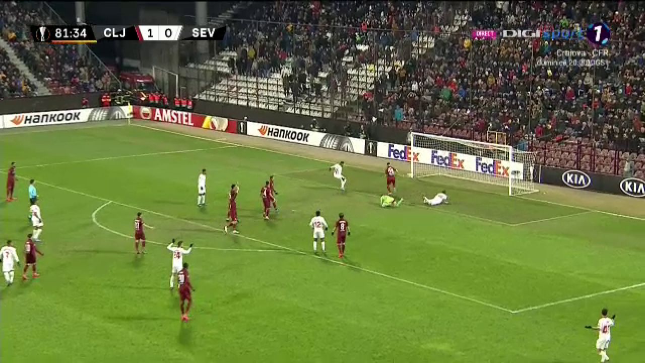 CFR CLUJ - SEVILLA 1-1 | CFR a marcat prin Deac din penalty! Sevilla a egalat la primul sut pe poarta din repriza a doua prin En-Nesyri! AICI TOT CE S-A INTAMPLAT_16