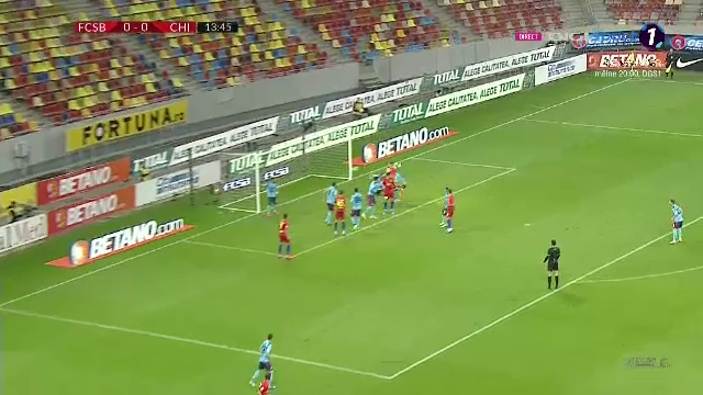 GOOOL MIRON! DISTRUGATORUL moldovean marcheaza la debutul in tricoul FCSB! Ce gest a facut imediat dupa gol