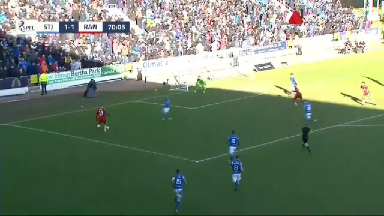 St. Johnstone - Rangers 2-2 | IANIS a dat un assist de geniu, insa nu a fost de ajuns ca echipa lui Steven Gerrard sa obtina cele 3 puncte_4