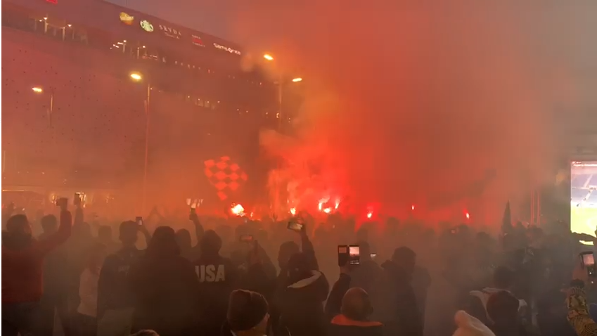 Craiova a INTRAT deja in Champions League! NEBUNIE la meciul cu CFR! Scene FANTASTICE pe strazile orasului