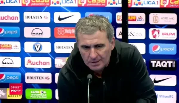"De maine o luam de la 0! De la 0 incepem, trebuie sa castigam fiecare meci!" Hagi, reactie neasteptata dupa momentul NEGRU al Viitorului