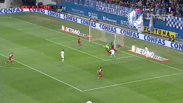 Calcaie, devieri, CRAIOVA-BRAZILIA! ASEDIU la poarta CFR-ului in prima repriza a meciului de la Craiova! Batman Arlauskis SCOATE TOT_6