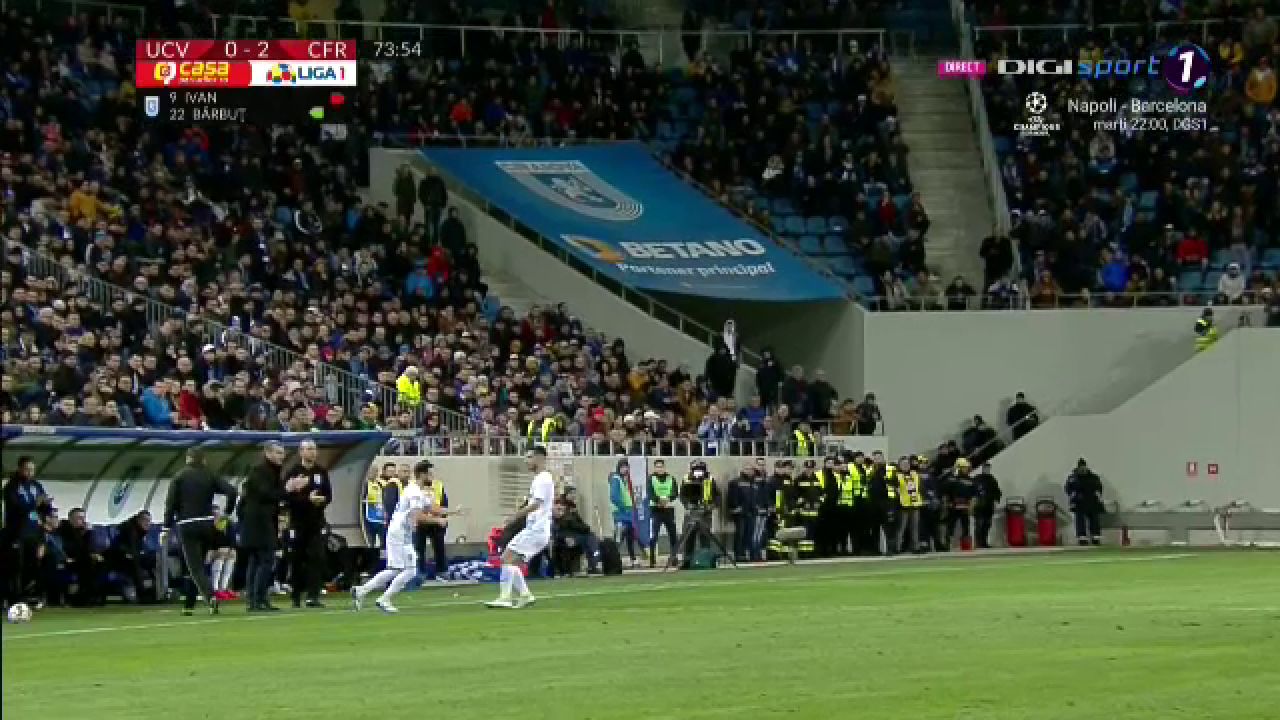 CRAIOVA 0-2 CFR Cluj | Le-au STINS TORTELE si au facut LINISTE in peluza! Bucurie INTERZISA la Craiova: aici fazele meciului cu CFR_48