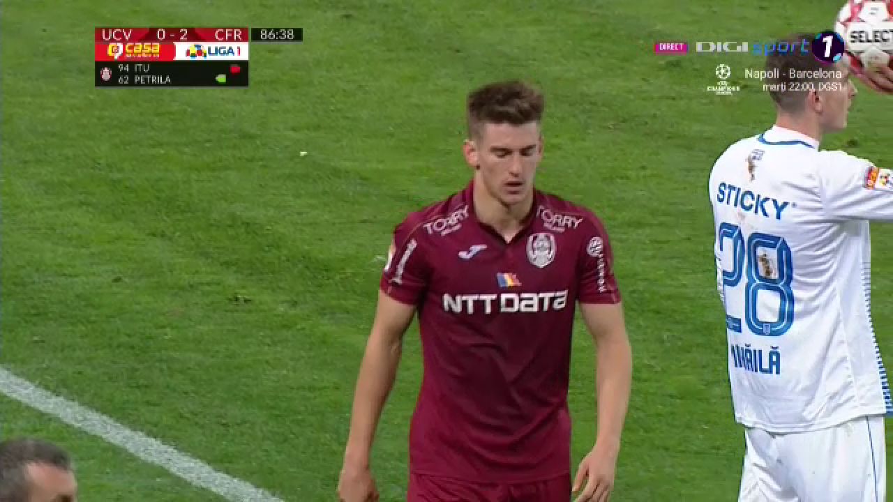 CRAIOVA 0-2 CFR Cluj | Le-au STINS TORTELE si au facut LINISTE in peluza! Bucurie INTERZISA la Craiova: aici fazele meciului cu CFR_53