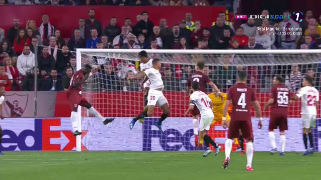 Minutul de aur al CFR-ului la Sevilla! 3 ocazii in cateva zeci de secunde! Cum a ratat CFR-ul golul care o putea trimite in RAI_3