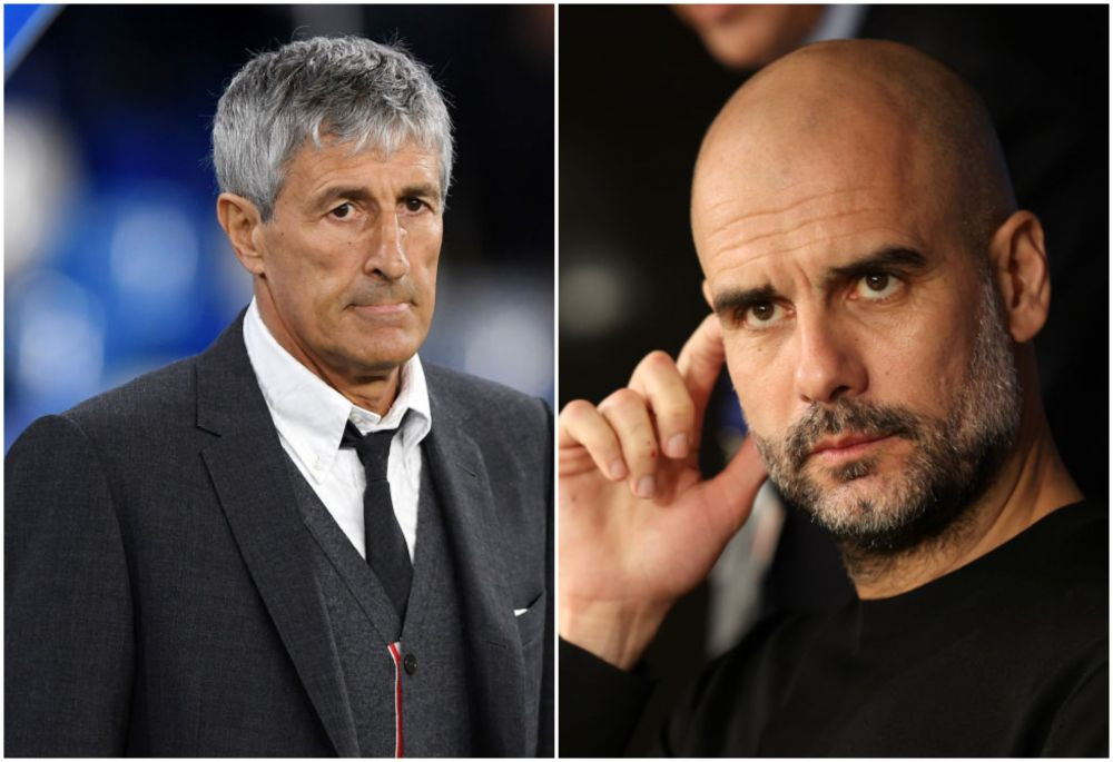 Intalnire de GRADUL ZERO la Madrid dupa meciul lui City! Quique Setien a vrut sa VORBEASCA cu Pep Guardiola inainte de El Clasico