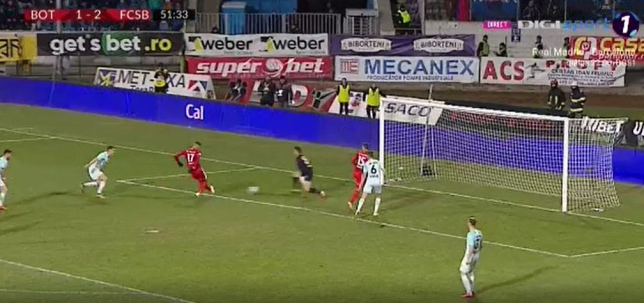 S-a temut ca-l da si pe al 3-lea? :) Gestul lui Dugandzic dupa ce a reusit dubla in fata FCSB_3
