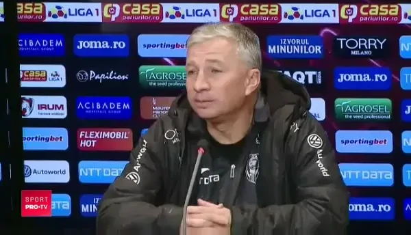 Cand m-am uitat in ziar si am vazut ca avem golaveraj 0.. ! Dan Petrescu a IZBUCNIT la conferinta de presa! Antrenorul CFR-ului lanseaza un atac violent la adresa FRF: Rade toata lumea de noi!