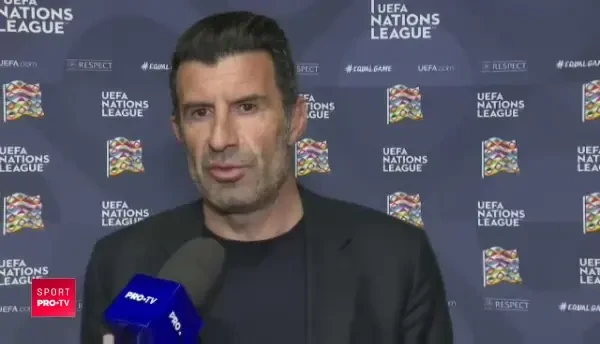 EXCLUSIV www.sport.ro | "Are SANGELE de la tatal lui!" Figo a vorbit despre aparitia lui Ianis pe cea mai STRALUCITOARE scena a Europei!