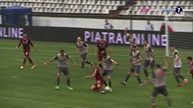 Un penalty atat de rusinos incat Rapid trebuia sa-l dea PESTE POARTA! Comentatorul meciului, revoltat de simularea INCREDIBILA a lui Hlistei! Scene IREALE in Rapid - Resita_9
