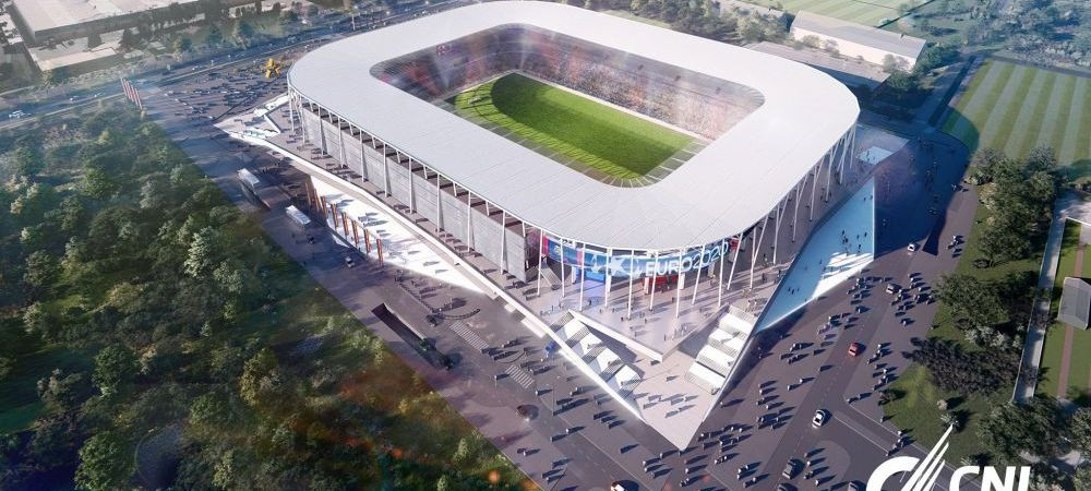 Stadionul din Giulesti, aproape finalizat! A inceput montarea gazonului pe noua arena a Rapidului! Detalii de ultima ora