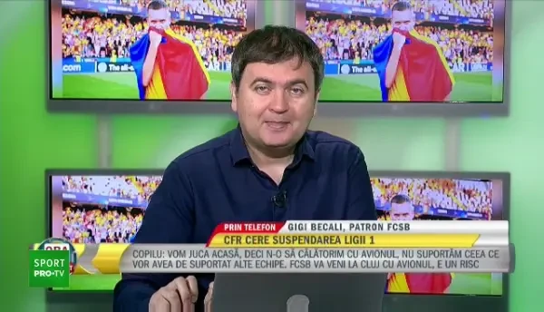 Pentru CFR e convenabil sa se intrerupa campionatul! Reactia lui Gigi Becali dupa ce ardelenii au cerut suspendarea Ligii 1! Ce spune patronul FCSB