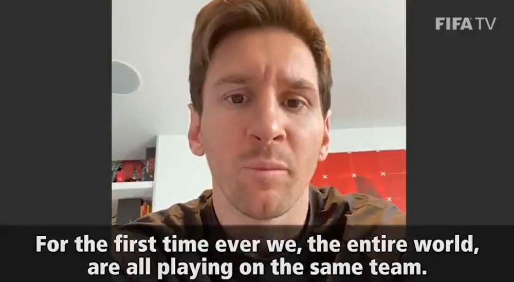 Aliniere de GALA in ultima campanie FIFA in lupta cu COVID-19! Messi, Eto o sau Casillas invata oamenii cum sa se apere de virus: Jucam in aceeasi echipa!