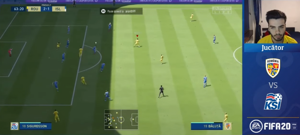 Nu te pui cu nationala! :) I-am DISTRUS pe islandezi la FIFA! Comentariu EPIC al lui Mihai Mironica