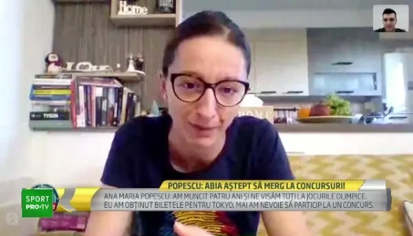 "Oricat vreau, nu pot sa ma las de scrima!" Ana Maria Popescu vorbeste despre amanarea Jocurilor Olimpice
