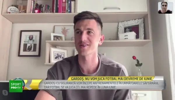 Florin Gardos trage tare sa fie in forma la revenirea pe gazon! Ce spune despre reluarea Ligii 1