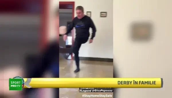 DERBY IN FAMILIE! Hagi si Ianis se dueleaza si de Paste: Fiecare vine si spune al meu e mai bun!