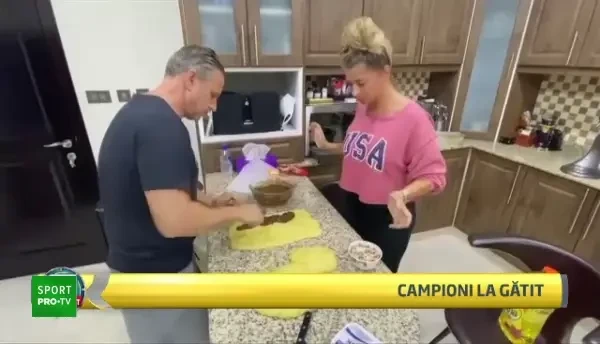 Campioni la gatit! Reghecampf si Anamaria Prodan au gatit romaneste in Emirate! Ce spune impresara despre transferul lui Man de la FCSB