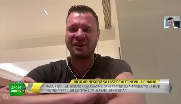 "Sa ii dau eu bani lui Negoita?" Marius Niculae il ataca pe Ionut Negoita si ii transmite un mesaj clar! Ce a spus fostul jucator de la Dinamo