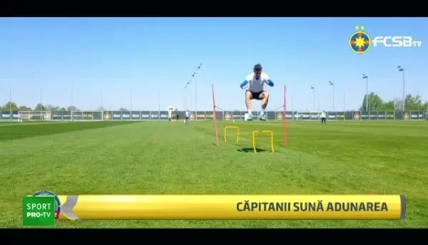 CAPITANII SUNA ADUNAREA! FCSB si Craiova au reluat antrenamentele: "Ne antrenam cate trei, pastram distanta!"