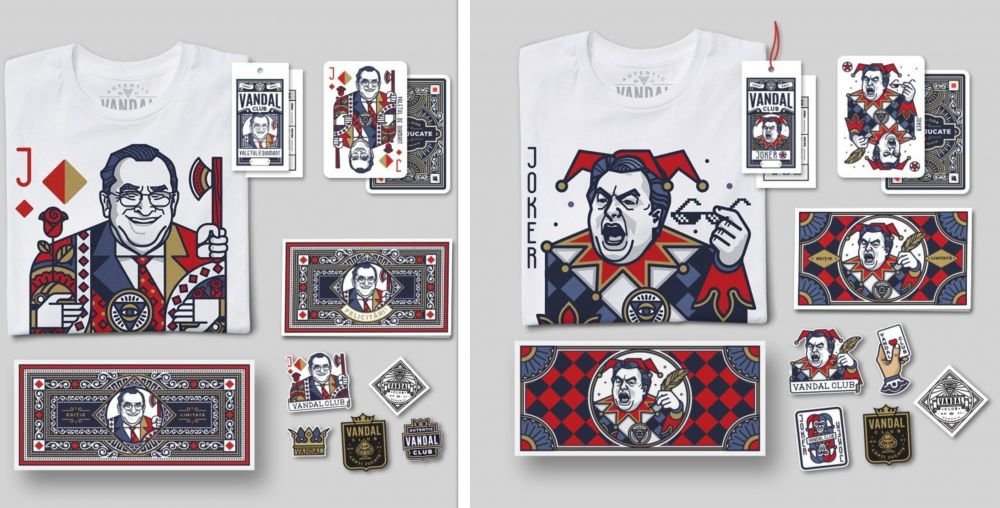 Gigi Becali, pe post de Joker! Figura patronului FCSB apare pe tricouri si carti de joc_5