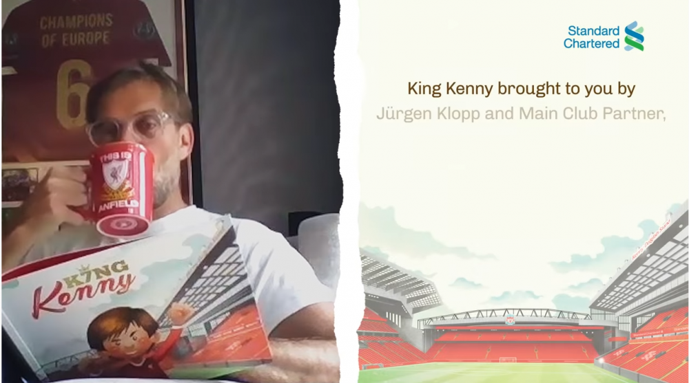 Fanii lui Liverpool sunt innebuniti! Klopp! POVESTILE nemuritoare de pe Anfield, citite de superantrenorul german. VIDEO