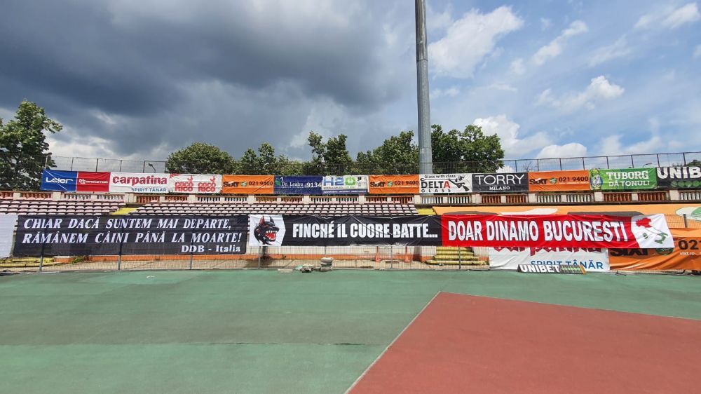 Dinamo, SOLD OUT a doua oara la rand, desi meciul se joaca fara suporteri! Stadionul e PLIN de mesaje de la fani! Tucudean a cumparat peste 400 de tichete_1