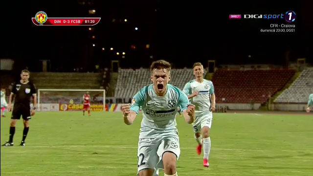 A star is born! Cristi Dumitru, GOL dupa un assist oferit de VLAD! FCSB o bate CU COPIII pe Dinamo!_6