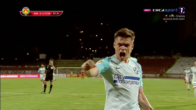 A star is born! Cristi Dumitru, GOL dupa un assist oferit de VLAD! FCSB o bate CU COPIII pe Dinamo!_8