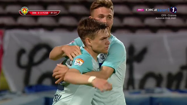 A star is born! Cristi Dumitru, GOL dupa un assist oferit de VLAD! FCSB o bate CU COPIII pe Dinamo!_9