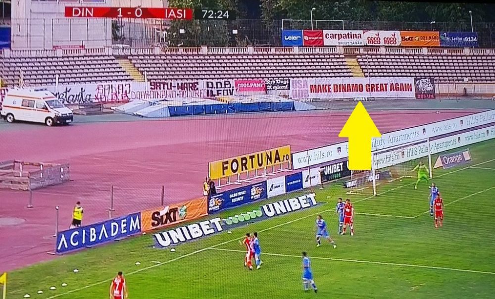 Dinamo, la fel ca Donald Trump. Fanii echipei au imprumutat un slogan de la controversatul presedinte al SUA_3