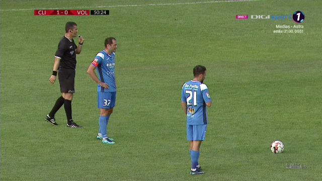 Probabil cea mai tare schema din ISTORIE la o lovitura libera! :)) Moment HALUCINANT la Clinceni-Voluntari! :)) Faza care poate ajunge in TOATA lumea_16