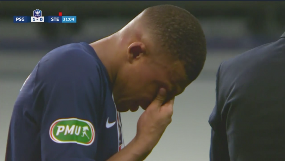 L-a RUPT pe Mbappe! DIAMANTUL lui PSG a iesit IN LACRIMI de pe teren! Echipele au fost la un pas de bataie generala_5