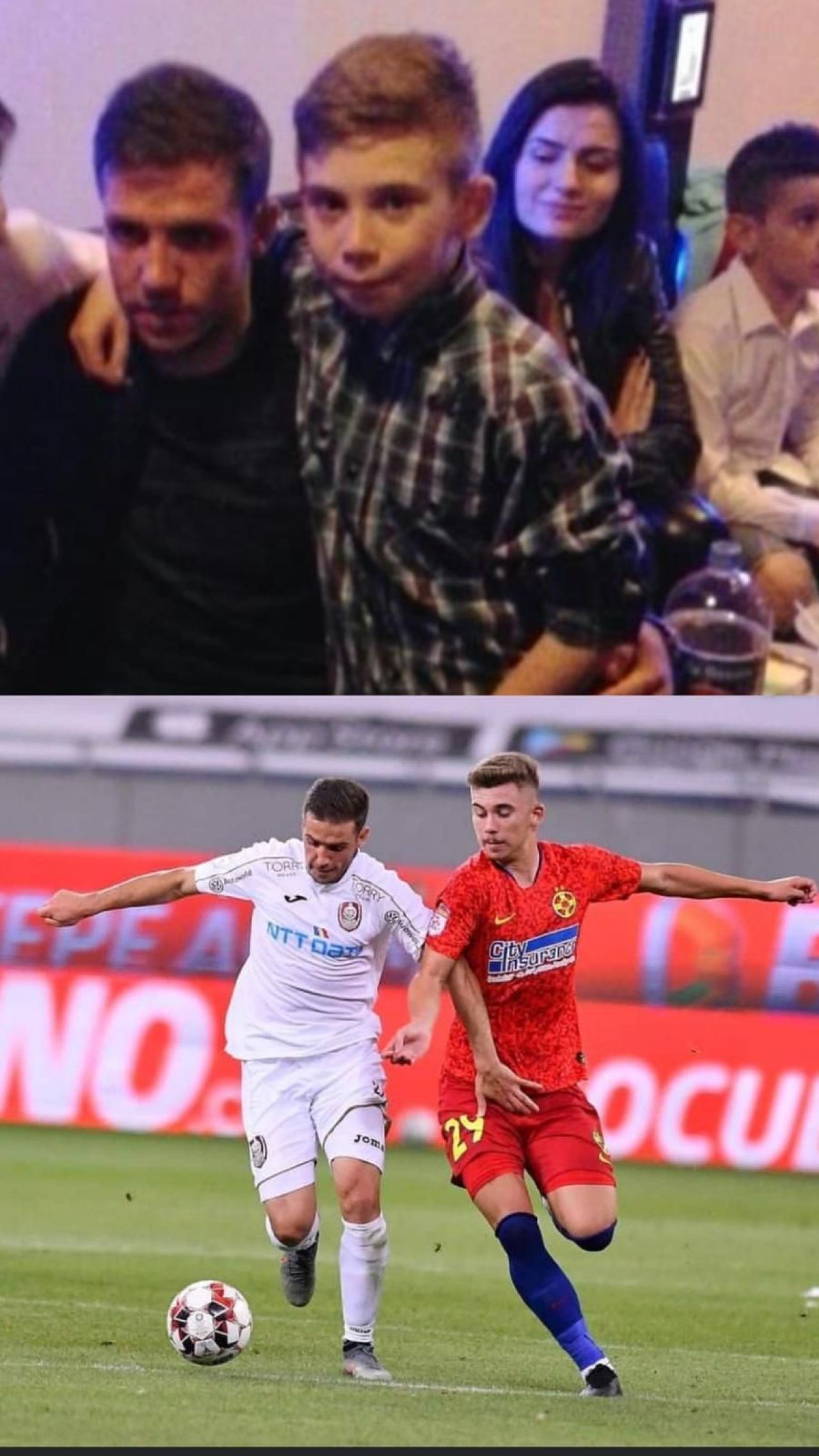 Cand visele devin realitate: de la o poza cu idolul, la adversari in Liga 1_4