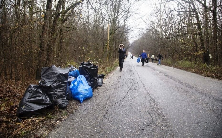 Fac sport si aduna gunoaiele de pe marginea drumului si din paduri! Cel mai ecologic mod de a face miscare a ajuns si in Romania_5