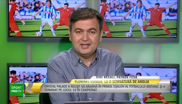Are minte copilareasca in fotbal! Gigi Becali nu stie NIMIC despre ofertele lui Florinel Coman! Care ar fi planul englezilor