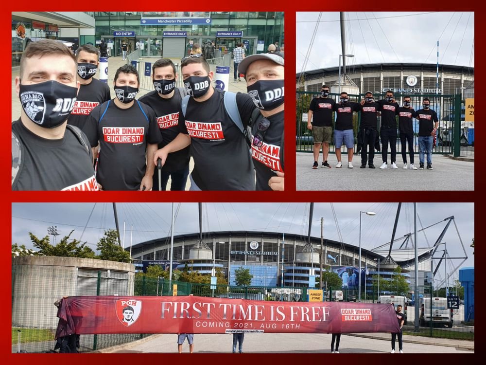 Dinamovistii fac FILM dupa aroganta ISTORICA de la Steaua-Manchester City, cand TOATA tribuna a ridicat placute cu 'Doar Dinamo Bucuresti'! Cum a fost posibila coregrafia care a facut inconjurul lumii_2