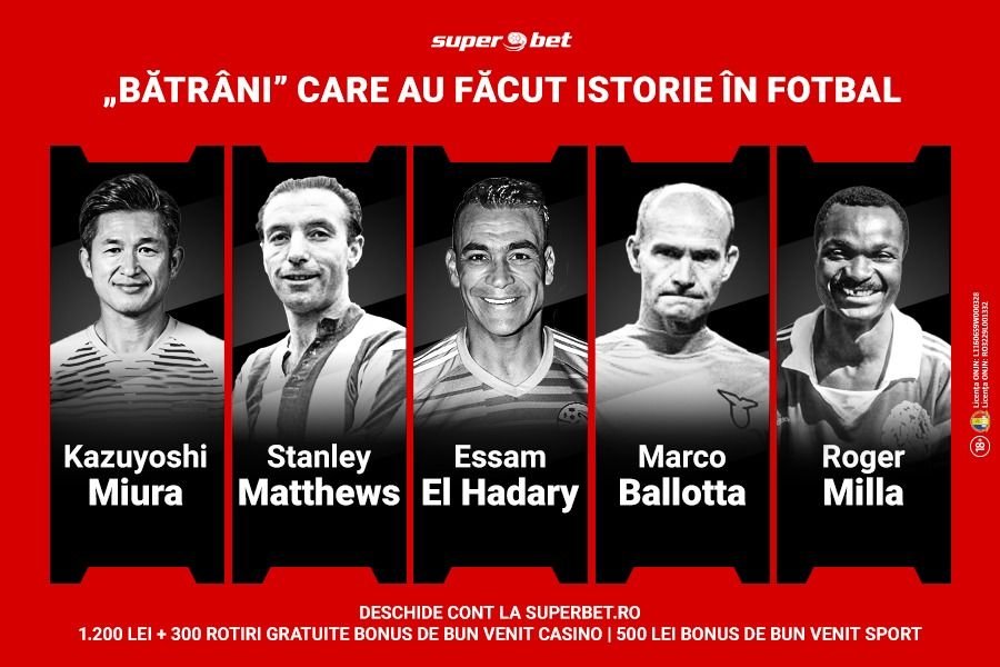 (P) Miura si &ldquo;fratii&rdquo; sai: &bdquo;batranii&rdquo; care au facut istorie in fotbal