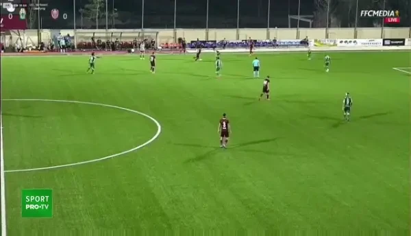 HOPAAA! Si-au batut JOC de o super ocazie! Ce s-a intamplat la cea mai mare ocazie de gol a primei reprize pentru CFR