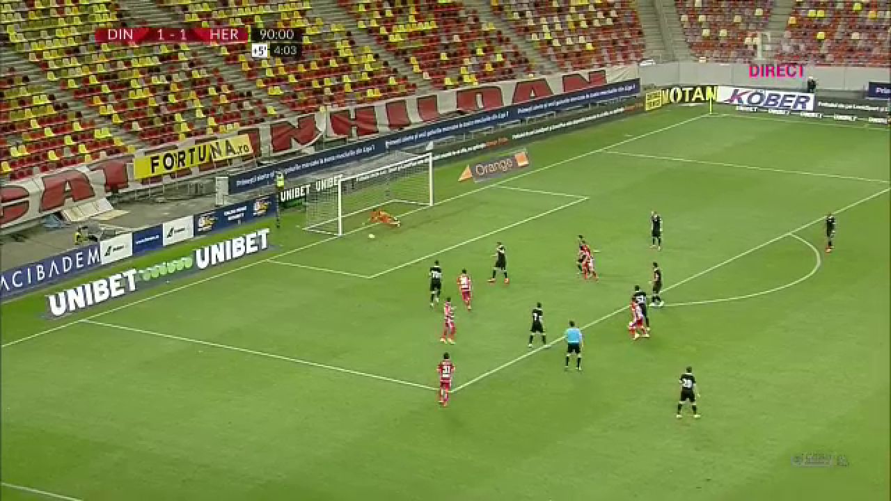 Dinamo 1-1 Hermannstadt | 15 minute de EUROPA in Dinamo-Hermannstadt! Ocazii uriase la ambele porti in final! AICI sunt fazele_10