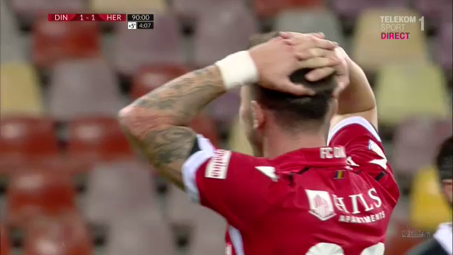 Dinamo 1-1 Hermannstadt | 15 minute de EUROPA in Dinamo-Hermannstadt! Ocazii uriase la ambele porti in final! AICI sunt fazele_11