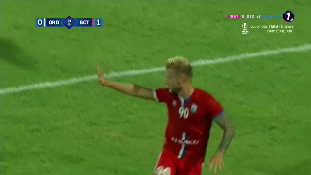 Cea mai bizara bucurie de gol pe care ai vazut-o! Ce a vrut sa faca Holzmann dupa ce a marcat pentru Botosani?! Nimeni n-a inteles gestul