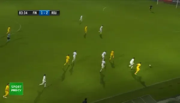 GOOOL CIOBANU pentru Romania dupa o actiune superba a nationalei U21!
